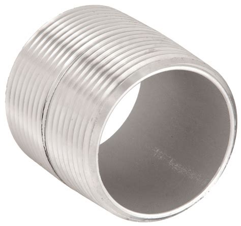 2 pipe nipple|304 Stainless Steel, 2 in Nominal Pipe Size, Nipple.